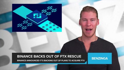 Binance Backs Out Of FTX Rescue