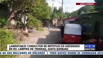 ¡Sin vida encuentran a mototaxista en Trinidad, Santa Bárbara!