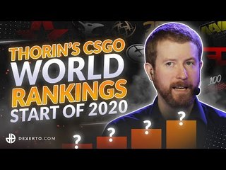 Thorin’s CSGO World Rankings - Start of 2020