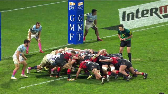 TOP 14 - Essai de Juan CRUZ MALLIA (ST) - Aviron Bayonnais - Stade Toulousain - Saison 2022:2023