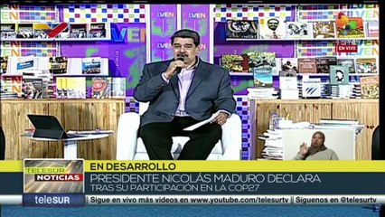 Presidente Nicolás Maduro agradece al pueblo egipcio por las muestras de afecto a Venezuela