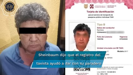 Registro de conductores facilitó detención del taxista implicado en el caso de Lidia Gabriela: Shei