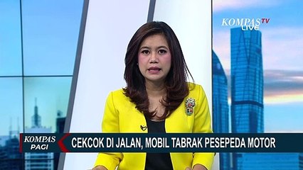 Pengendara Motor jadi Korban Tabrak Lari di Kawasan Harapan Indah, Pelaku dan Korban Sempat Cekcok!