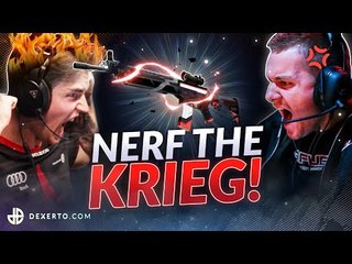 NERF the Krieg! CSGO pros explain why it’s BROKEN