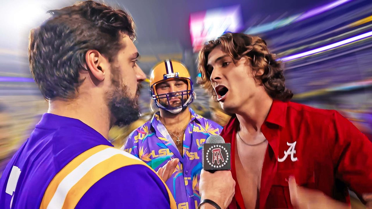 We Interviewed LSU Fans As They Stormed The Field After Beating Alabama