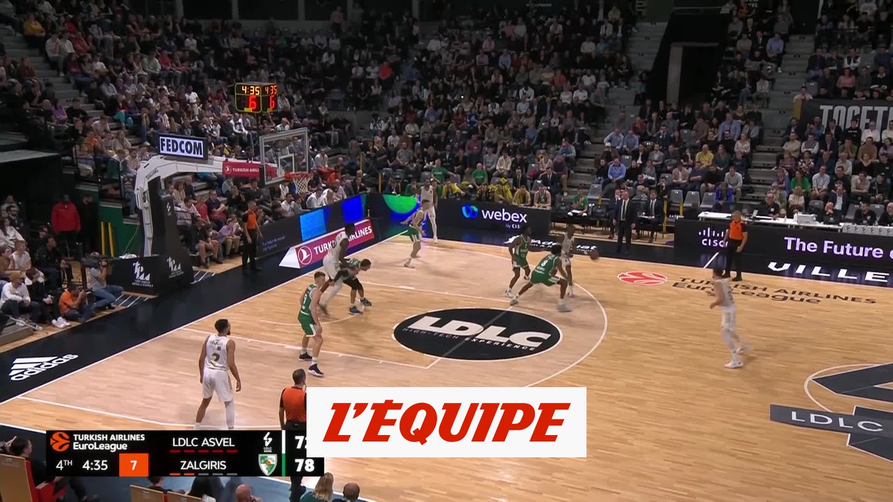 Les cinq passes décisives de De Colo contre Kaunas - Basket - Euroligue (H) - Asvel