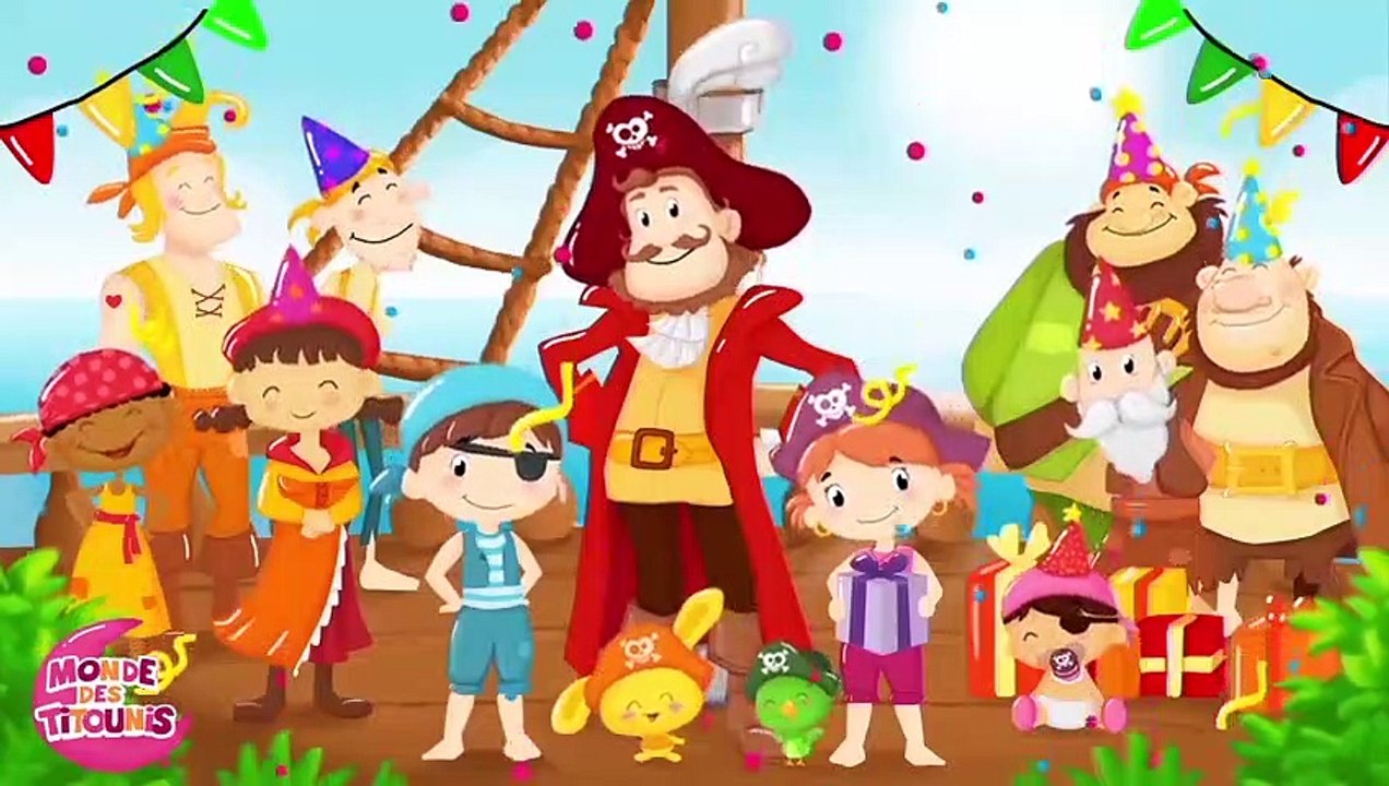 Joyeux Anniversaire - Dessins animés Titounis et chansons pour les enfants