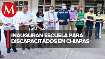 Rutilio Escandón inaugura centro de atención múltiple para niños y niñas con discapacidad