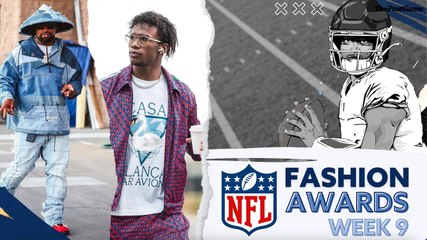 JuJu Smith-Schuster, Derwin James, DK Metcalf: NFL Week 9 Game Day Fashion Winners