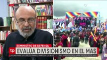 Exministro cree que “tensión” en el MAS es por aspiraciones electorales y no cree que sea definitivo