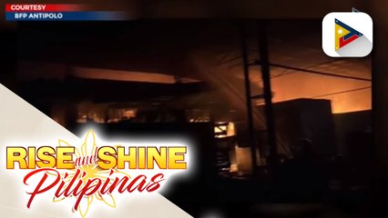 Pagawaan ng junk foods sa Antipolo, nasunog