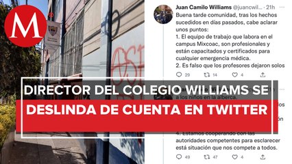 Colegio Williams denuncia cuentas falsas con identidad de sus directivos, en Twitter
