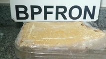 BPFron encontra quase 1 kg de crack em lixeira de ônibus na Rodoviária de Cascavel