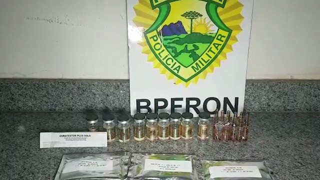 Polícia apreende anabolizantes em ônibus interestadual em Cascavel