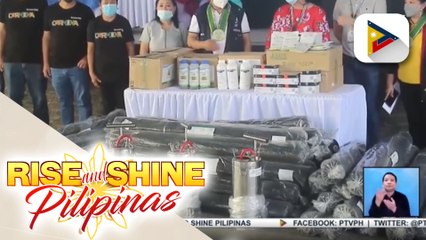 DOH-CALABARZON, namahagi ng medical supply at equipment sa Carmona, Cavite