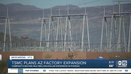 TSMC plans Arizona factory expansion