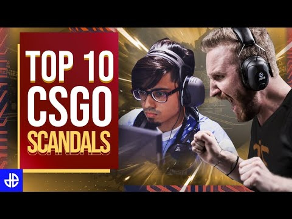 Top 10 BIGGEST SCANDALS in CSGO History: Cheating, Match Fixing & Adderall