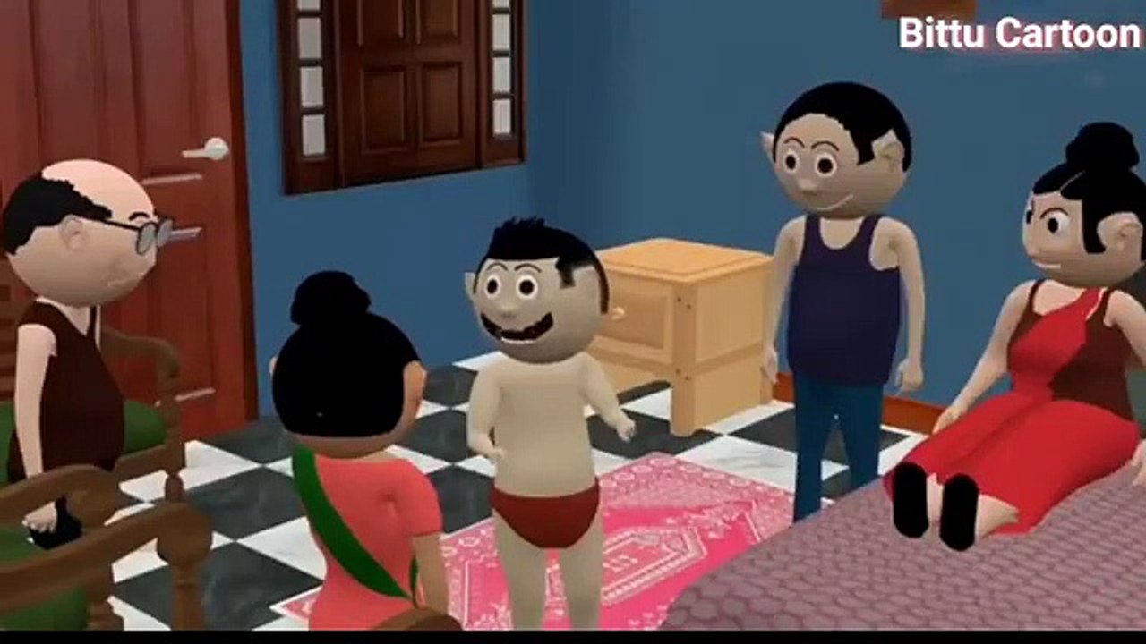 Pagal Beta Jokes Comedy Desi Comedy Video Bittu Cartoon baby comedy jokes
