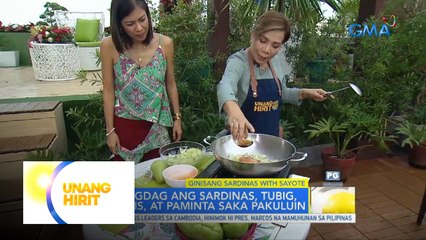 Siyanse ni Susan- Ginisang sardinas with sayote | Unang Hirit