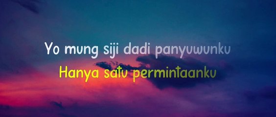 DENNY CAKNAN - SEWU KUTHO - senajan wektu mung sedelo (Lirik Terjemahan)