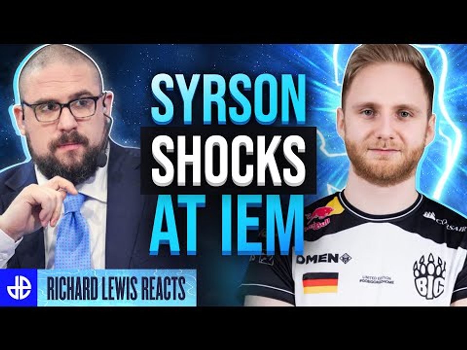 Super syrsoN: BIG Shock Vitality & Astralis I Richard Lewis Reacts @ IEM Global Challenge