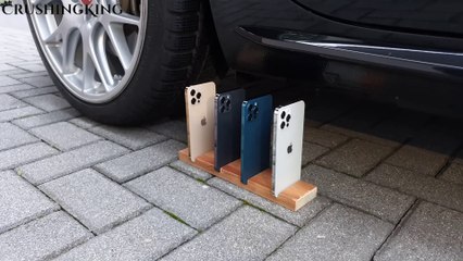 4x iPhone 12 Pro vs CAR  (13min Crushing Compilation)