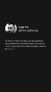 El Amor no tiene la Culpa. De que lo que Creamos sea Erróneo y Creamos es Verdad | Pier Luigi Remigi