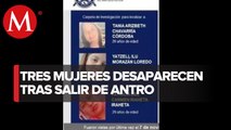 Fiscalía de San Luis Potosí investiga desaparición de tres mujeres