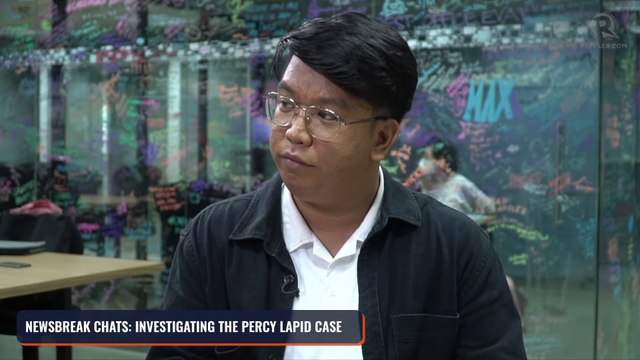 Reporters working together to piece the Percy Lapid case together