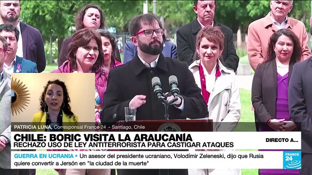 Directo a... Santiago de Chile y la primera visita del presidente Boric a la Araucanía