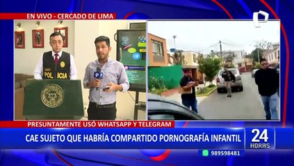 ‘The Ghost’: presunto cabecilla compartía pornografía infantil por Whatsapp y Telegram