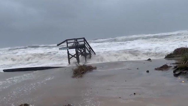 'Definitely the worst I've seen:' Vilano Beach resident describes Nicole's damage