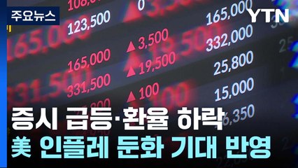 뉴욕 주가 급등에 국내 증시도 3%대 오름세 / YTN