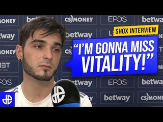 Shox Bids Emotional Farewell to Vitality in Last Ever Interview | BLAST CSGO Interview