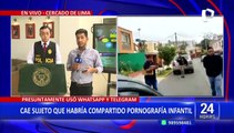 ‘The Ghost’: presunto cabecilla compartía pornografía infantil por Whatsapp y Telegram