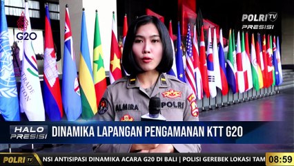 Gladi Rangkaian Kedatangan Kepala Negara G20