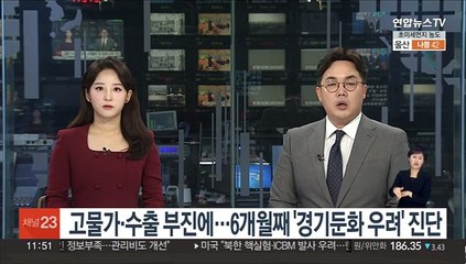 고물가·수출 부진에…6개월째 '경기둔화 우려' 진단