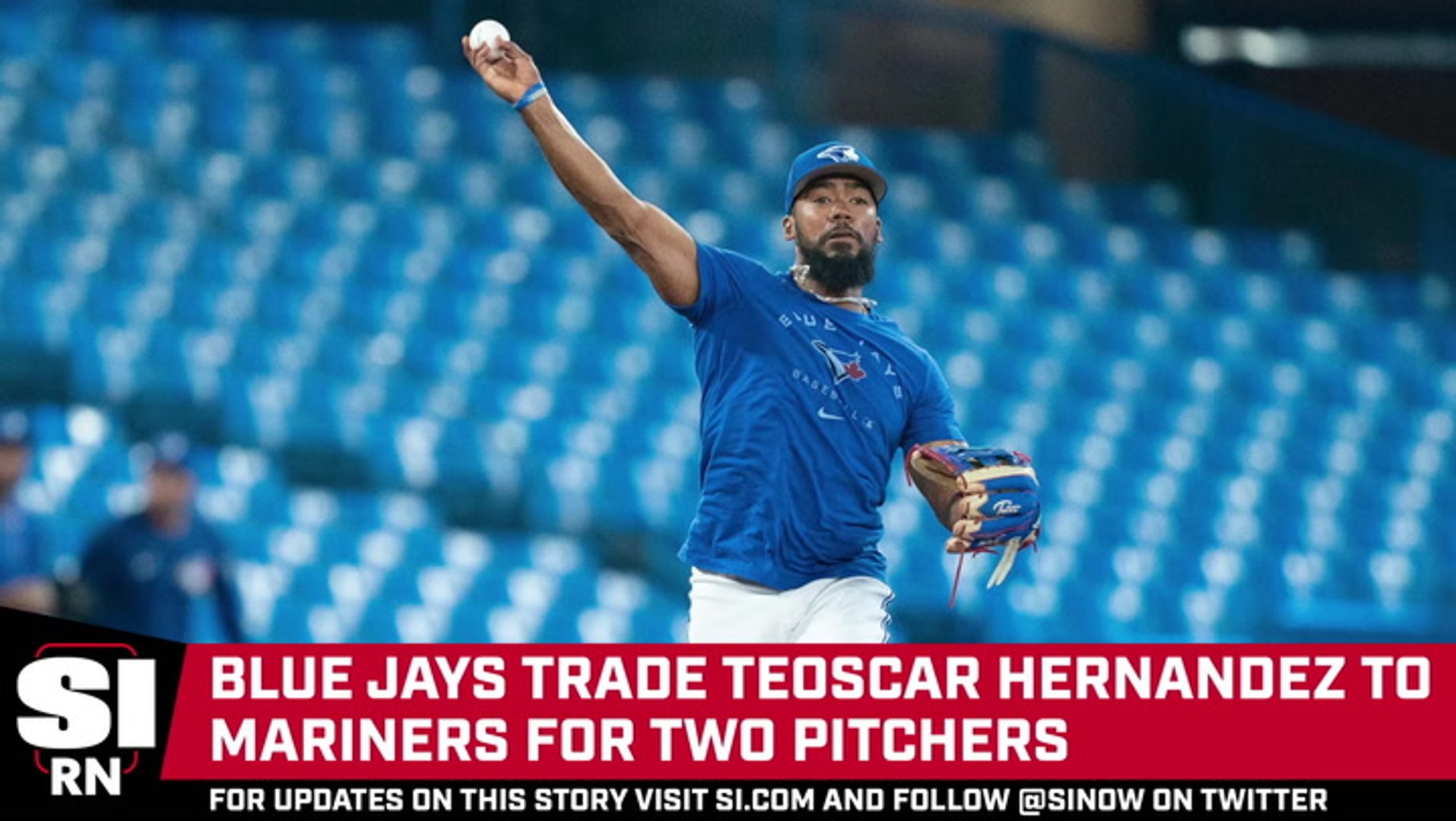 Teoscar Hernandez trade: Blue Jays get pitchers Swanson, Macko