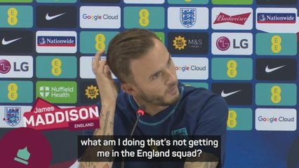 Playing for England the pinnacle of my career - Maddison
