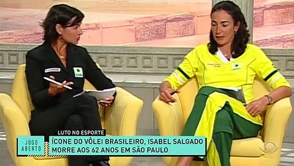 Ícone do vôlei, Isabel Salgado morre aos 62 anos em São Paulo 16/11/2022 16:06:17