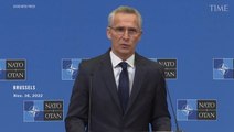 NATO Secretary-General Jens Stoltenberg On Russian Missiles Crossing Into Poland