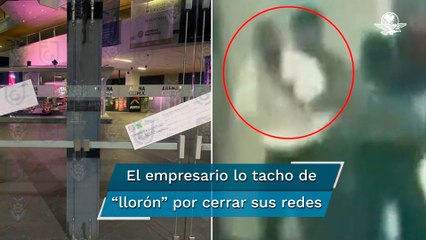 Salinas Pliego difunde video y señala a "funcionario alcohólico" de provocar clausura de Arena CDMX