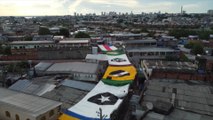 Las calles de Brasil se pintan de fiesta y colores para el Mundial de Qatar