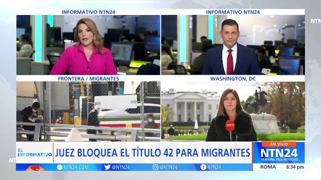 Juez de Estados Unidos bloquea el Título 42 que permitía la expulsión de migrantes en la frontera con México