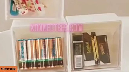 Wall-mounted Flip-top Organizer