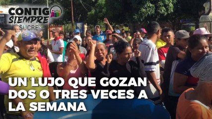 Tener agua; un lujo que gozan dos o tres veces a la semana - Contigo Siempre