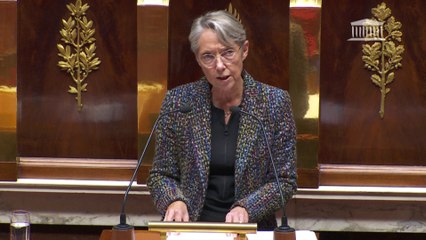 Élisabeth Borne: "La sobriété n'est pas une mode le temps d'un hiver"