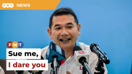 Go ahead, sue me, Rafizi tells Tuan Ibrahim
