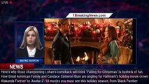 Lindsay Lohan's 'Falling for Christmas' has 'Mean Girls' nod, Jonathan Bennett's approval - 1breakin