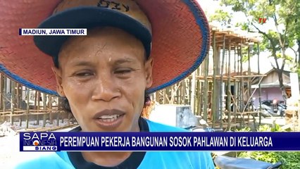 Di Madiun, Perempuan-Perempuan Tangguh Rela Jadi Pekerja Bangunan Demi Nafkahi Keluarga
